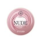 NUDE maskuojantis UV/LED akrilinis gelis (fast gel), 30ml / 50ml