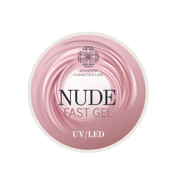 NUDE maskuojantis UV/LED akrilinis gelis (fast gel), 30ml / 50ml