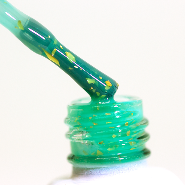 MINI "Gold flakes" gelinis lakas NR. 1, 6 ml