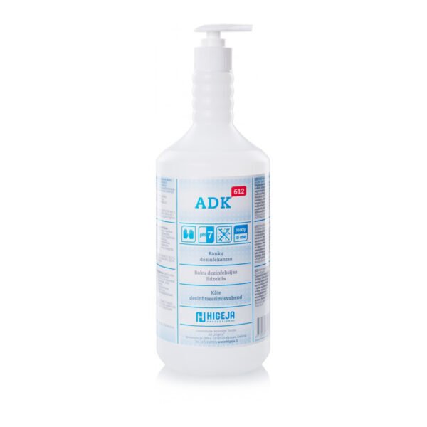ADK-612 rankų dezinfekantas, 500 ML / 1000 ML