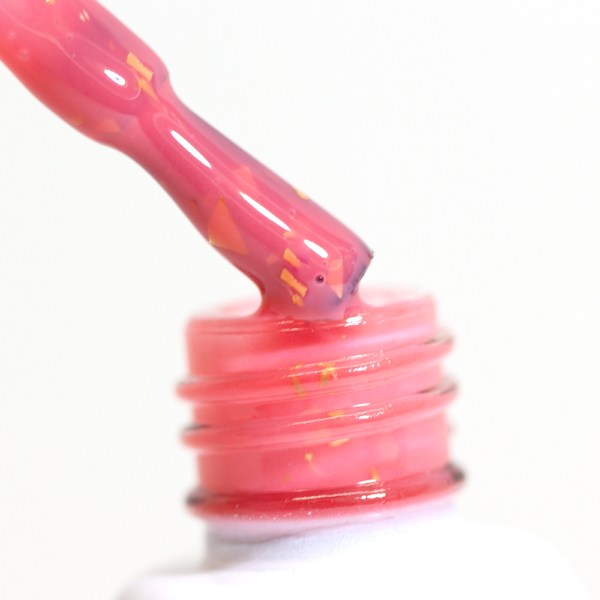 MINI "Gold flakes" gelinis lakas NR. 7, 6 ml