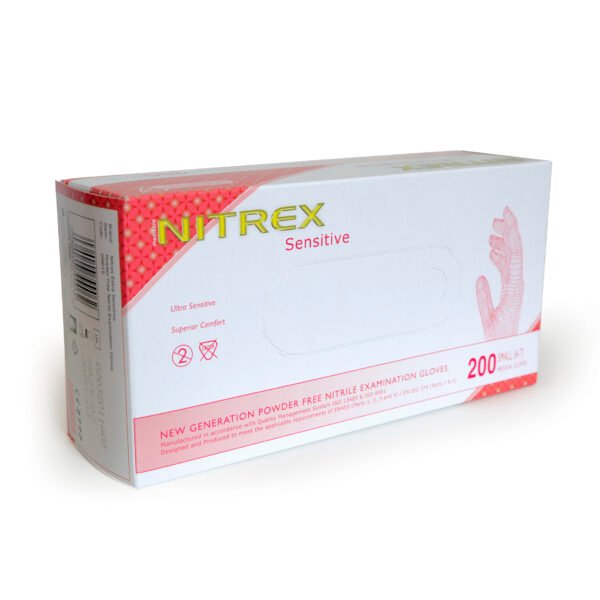 Vienk. medicininės nitrilinės pirštinės, mėlynos, S dydžio, 200 vnt.