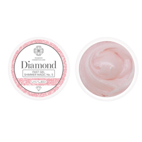 UV/LED FAST GEL SHIMMER MAGIC No. 5, 30 ML / 50 ML