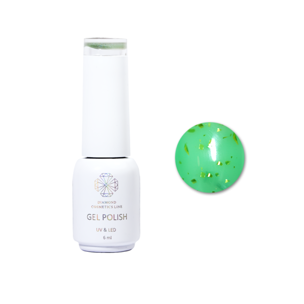 MINI "Gold flakes" gelinis lakas NR. 1, 6 ml