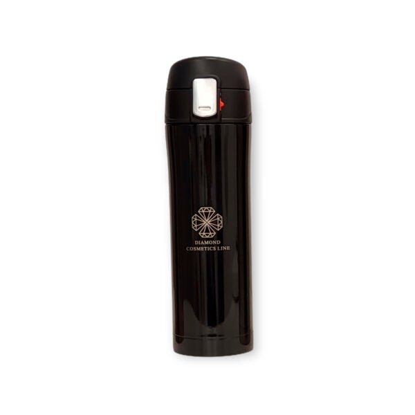 DIAMOND Termo puodelis, juodas, 440 ml