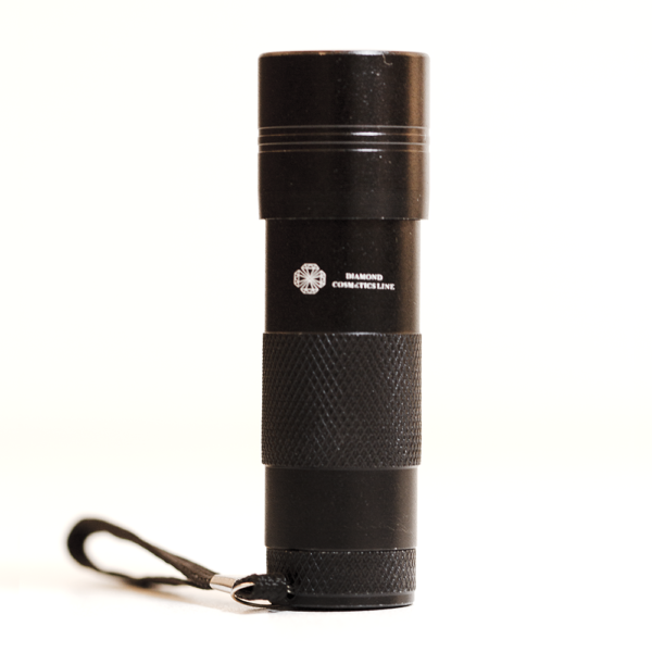 MINI LED lempa nagams 3 W, juoda