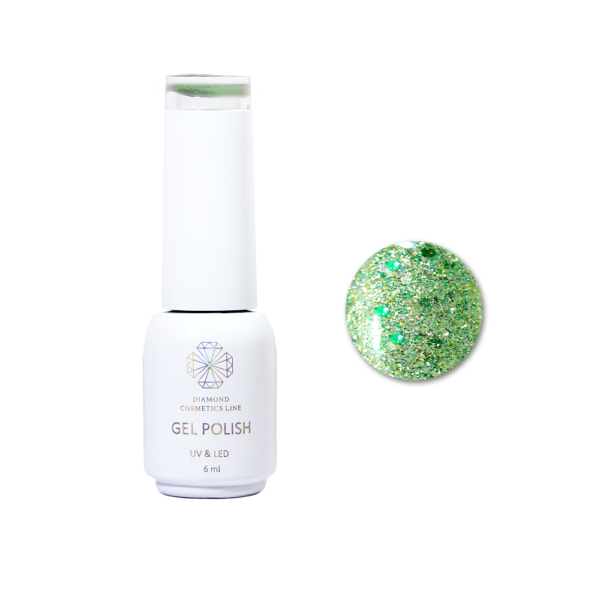 MINI „Laser platinum“ gelinis lakas NR. 6, 6 ml