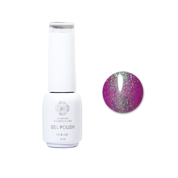MINI „Shimmer glass“ gelinis lakas NR. 16, 6 ml