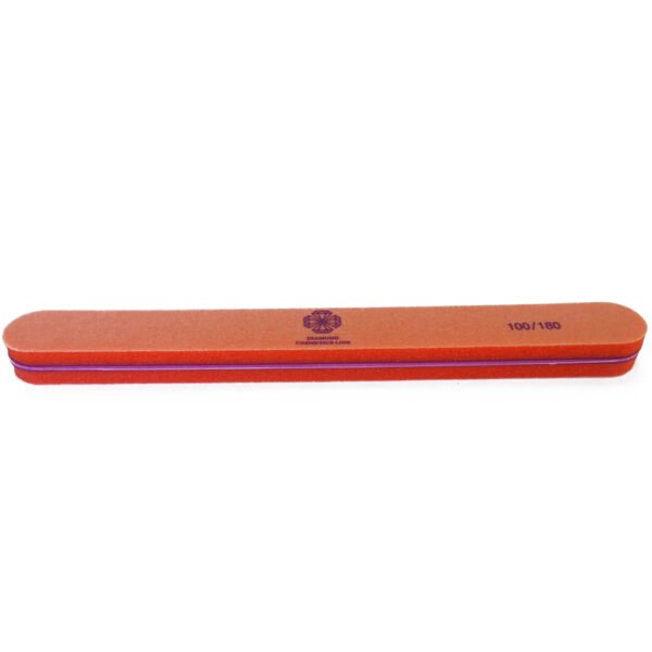 Nagų Poliruoklis 100/180 – dvipusis, oranžinis