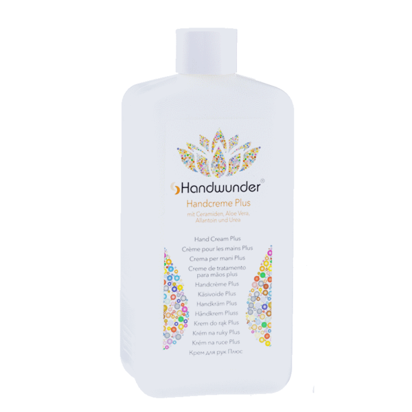 Handcreme Plus rankų kremas su keramidais sausai pažeistai odai 500 ml (be dozatoriaus)