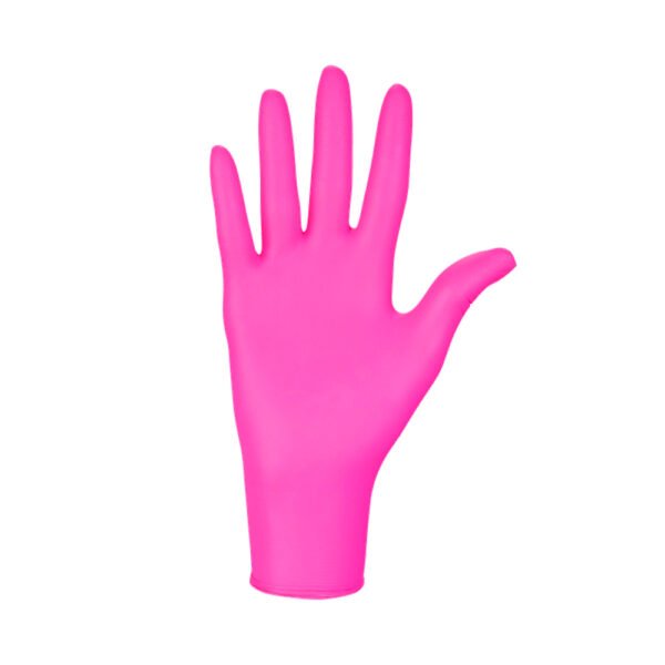 Pirštinės NITRYLEX magenta rožinės, XS 100 vnt.