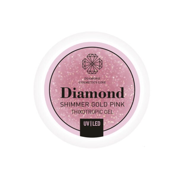 UV/LED SHIMMER GOLD PINK THIXOTROPIC GEL 30 ML / 50 ML