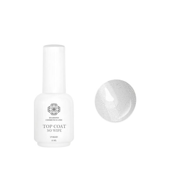 Viršutinis sluoksnis (top coat) su blizgučiais, „SHIMMER TOP“, 15 ml