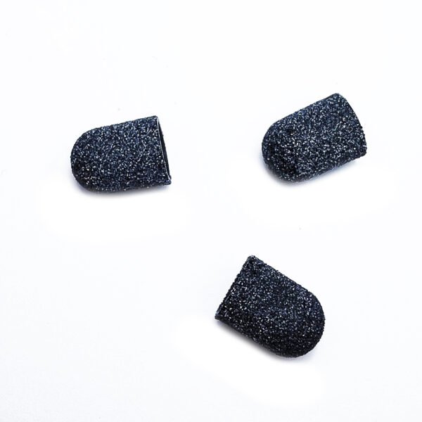 Vienk. antgalis pedikiūrui, 1 vnt, 60 grit, 10x15mm, juoda