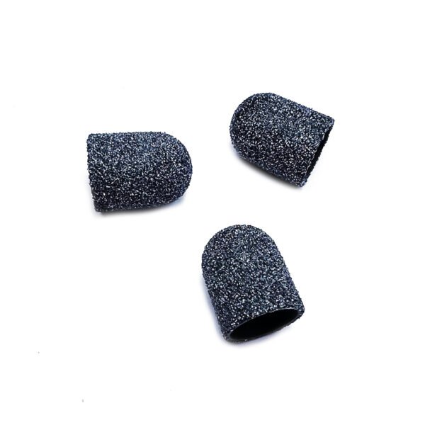 Vienk. antgalis pedikiūrui, 1 vnt, 60 grit, 13x19 mm, juoda