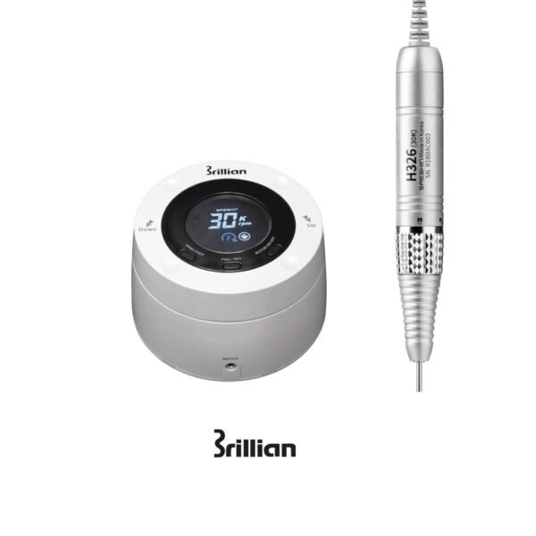 BRILLIAN B100/H326 skaitmeninė nagų freza su pedalu (30 000 RPM)