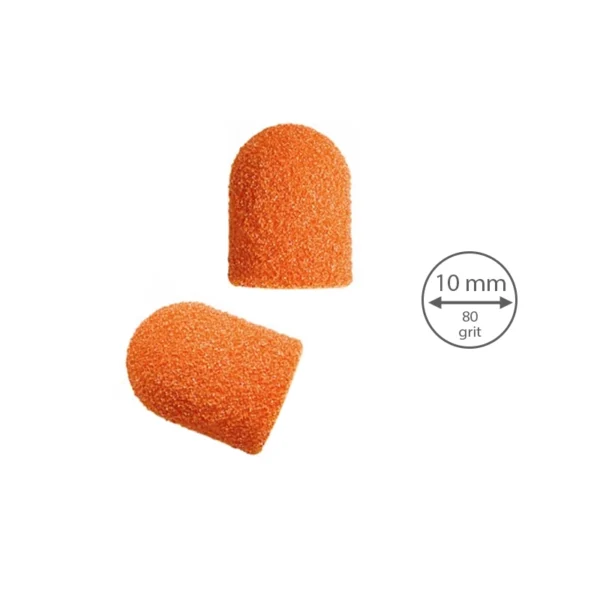 Profesionalūs Lukas SK Podo abrazyviniai antgaliai 10 mm (10 vnt.)