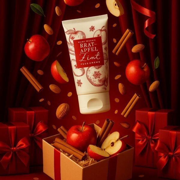 DOVANĖLĖ TAVO KLIENTĖMS Kalėdinis pėdų kremas (cinamono ir obuolių kvapo) 50 ml