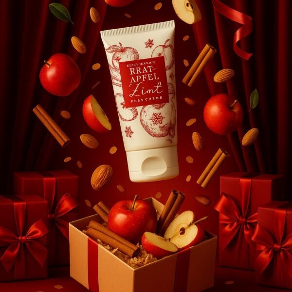 DOVANĖLĖ TAVO KLIENTĖMS Kalėdinis pėdų kremas (cinamono ir obuolių kvapo) 50 ml