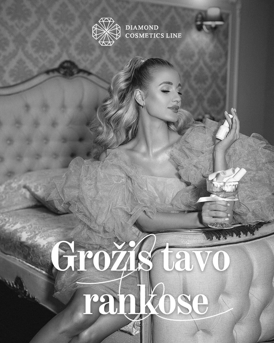 DCL grožis tavo rankose mobile web banner