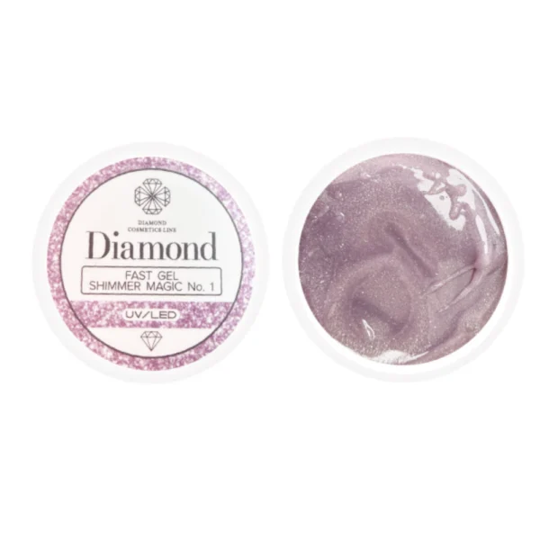 UV/LED FAST GEL SHIMMER MAGIC NO. 1, 30 ML / 50 ML