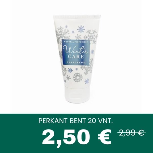 DOVANĖLĖ TAVO KLIENTĖMS Kalėdinis pėdų kremas (švelnaus pudros kvapo) 50 ml