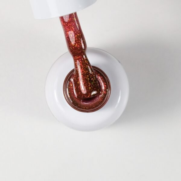 MINI „Shimmer glass“ gelinis lakas NR. 19, 6 ml