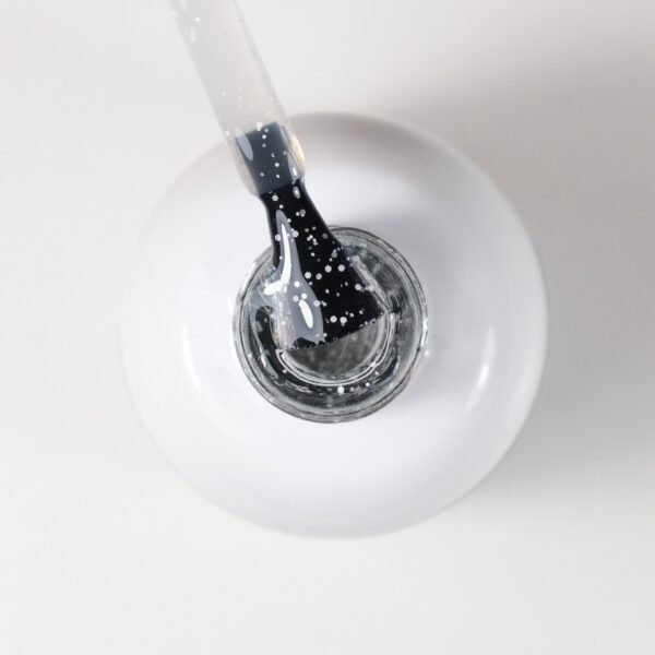 Viršutinis sluoksnis (top coat), „FLAKE WHITE“, 15 ml