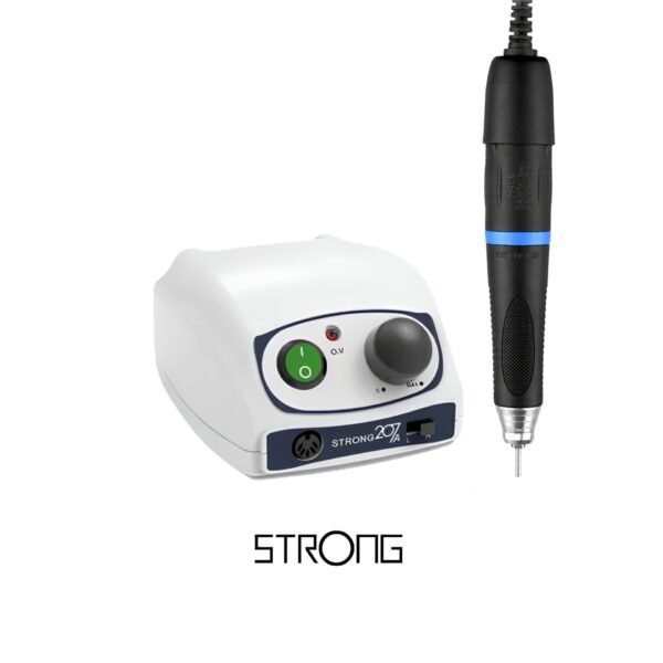 STRONG 207A/H400 nagų freza su pedalu (40 000 RPM)