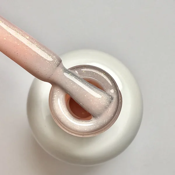 Diamond gelinio lako bazė „Nude shine" 15ml