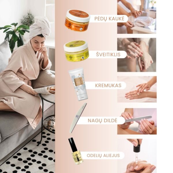 🎁 PARUOŠTA DOVANOTI "Vakaro SPA rinkinys" (2 rūšys)
