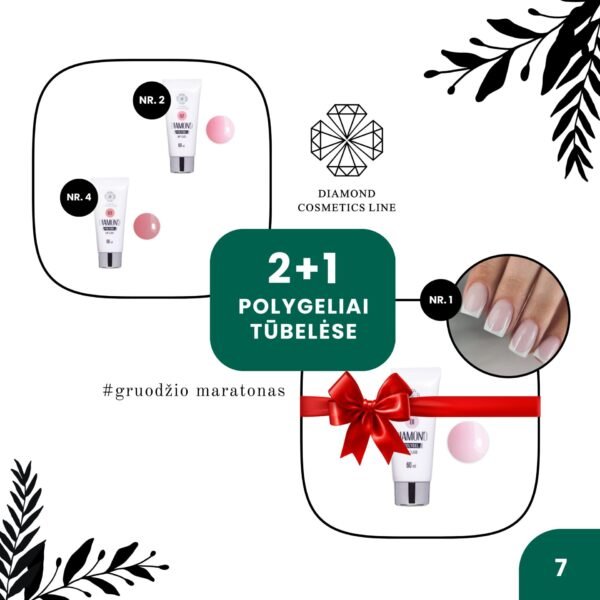 NR.7 🪄 2+1 POLYGELIAI 60ml (NR.1+NR.2+NR.4)